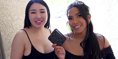 Cum In Face, Jada Kai And Suki Sin - Hot Asian Waitresses Show Up To Fuck - Ft