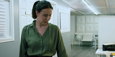 GIRLSWAY - PAWG Blonde Anna Claire Clouds SUBMITS To Dominant Boss Casey Calvert For Promotion