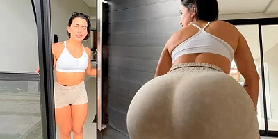 I Made the Delivery Guys Cock Hard by Dancing Sexy as a Tip for His Service