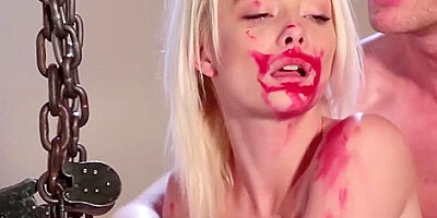 Restraint Blonde Roughly Fucked In The Basement By Lustful Ryan Mclan - Maddy Rose And Malisa Moir