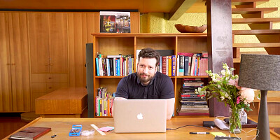 Seduces Her Husband While His Working At Home - Charlie Forde