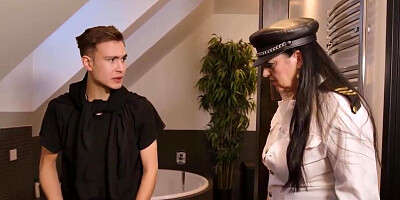 Big and kinky older bitch is going to get licked and fucked