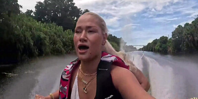 Fucking Hot Blonde Teen 18+ On A Jet Ski 12 Min With Brian Omally And Harley King