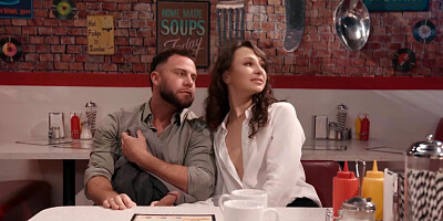 Boomer is shocked when he gets public handjob from GenZ date