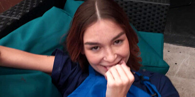 ...Della Cate gets her shaved cunt fucked good and proper...