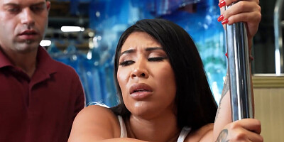 Freeuse hotties getting pleasured at work by hard dick