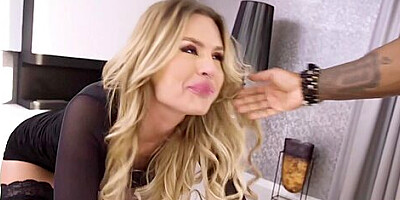 Zlata Shine - Blonde Prefers To Be Anal Dominated By A Bbc Monster