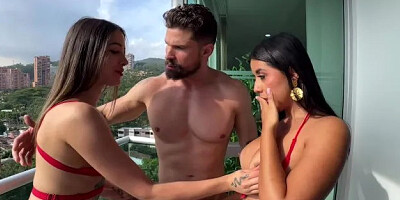 Threeway with Colombian Whores