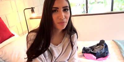Making His Stepsister Sucks His Dick After A Bet