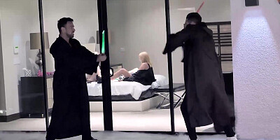 SwapMyDaughters.com - Chloe's sword fight ends with cock sucking