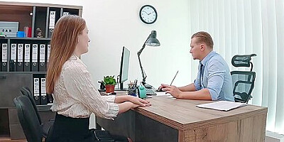 Shy Bends Over And Suck Massive Cock For Cash Loan - Una Fairy