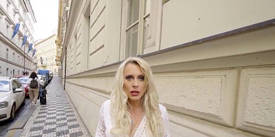 Cheating blonde is going to fuck a younger cock again