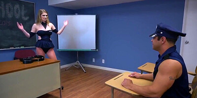 Arse Banged In Cop School By With Bunny Colby