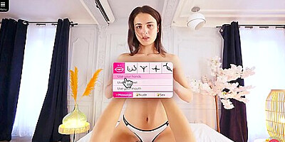Grey Will Give You A Try To Fuck Her In This Porn Game