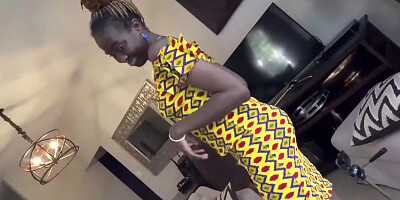 African Beauty At Fake Casting