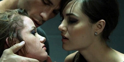 Raven Alexis and Sasha Grey rough orgy