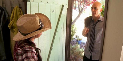 Big Tits in Uniform: Cumshot with Brandy Aniston & Johnny Sins