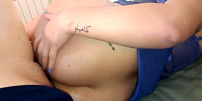 Squirting Miss And Hard Rock - Latina Wife Asks Friend To Fuck Her Anally 11 Min