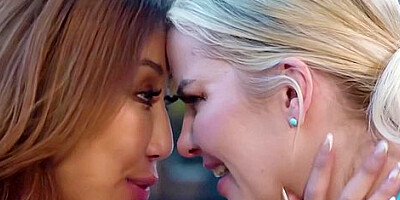 Nicole Doshi And Slimthick Vic In Cant Resist Her Busty Asian Stepdaughter