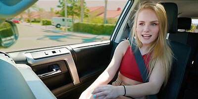 Pretty Blonde Newcomer Natalie Knight Loves Sex and Can't Get Enough Cock