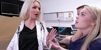 Sexy Doctor And Nurse Haley Spades & Missa Mars Get Free Used By Horny Patient - FreeUse Milf