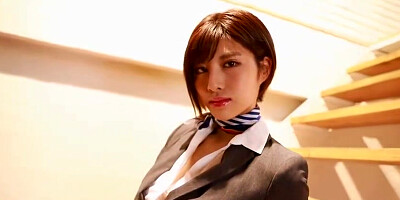 Jufe-222 Slender Real Life Stewardess With Big Tits And Beautiful Legs Makes Her Porn Debut! Calm, Collected Beauty Goes Wild For 3 Obedient Fucks! Risa Hasegawa