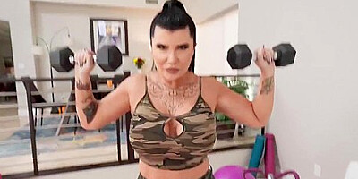 Alex Jones And Romi Rain In Drilling The Slutty Sergeant