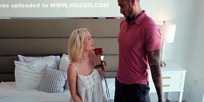 Blonde Beauty Enjoys A Sucking With Valentine S Day And Annalena Reno