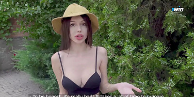 Pretty Student Gardener had to Apologize for Absenteeism from Work to the Own...