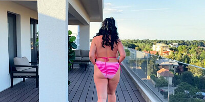 An Oily Breast Massage For Joana Bliss