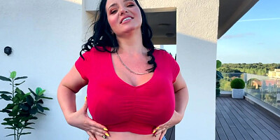 An Oily Breast Massage for Joana Bliss