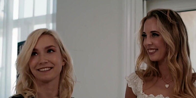 Millie Morgan, 18 Years And Claire Roos In Lesbian Fist Old Neighbor