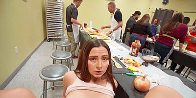 Cooking Class Fun With Serena Hill And Jimmy Michaels