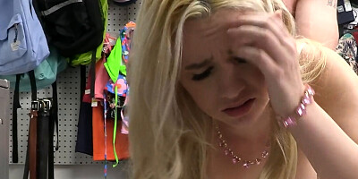 Bratty and spoiled blonde is going to take hard cock