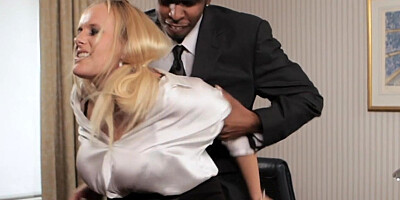 Bigtitted classy MILF doggystyled by BBC