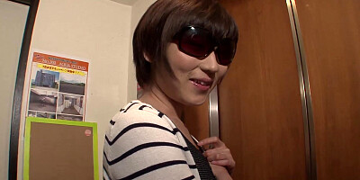 Naughty Japanese Chick Shinobu Kasagi Fills Her Mouth and Pussy