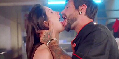 Hard Latina Sex In The Kitchen With Busty Brunette Milf - Monster Tits