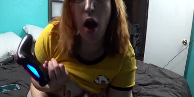 Ass Redheaded Takes A Creampie 7 Min - Gamer Girl And Paige Steele