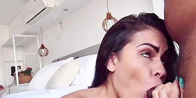 Pretty Took Jay Browns Cock In And Out Of Her Pussy And Asshole With Bia Hot