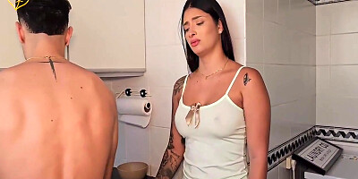 Salome Gil, Big Pussy And Only Rulo - I Seduce My Roommate And Give Him A Taste Of My Juicy Pussy And Big Ass 11 Min
