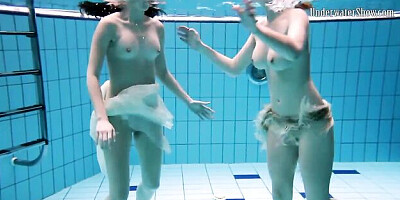Water xxx with classy female from Underwater Show