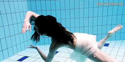 Water xxx with classy female from Underwater Show
