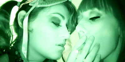 Fine-looking Charley Chase and Alia Janine's tits clip