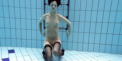 Horny sweet thing - big tits movie - Underwater Show