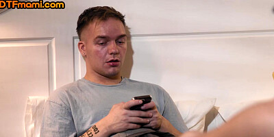 Horny stepmom pounded by stepson