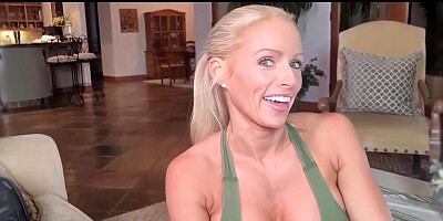 Playful MILF brings her dirty fantasies to reality by seducing her stepdaughter's husband to fuck.