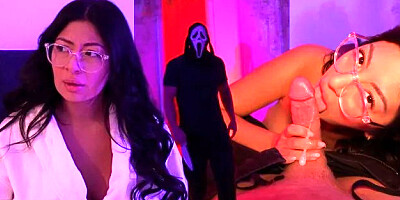 Busty Latina Gives Ghostface Wet Pussy Therapy - Cami Strella X Lev Lieben