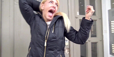 Fitness Girl Sandy Seduce To Fuck At Real Pick Up Street Casting In Berlin