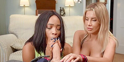 Submissive Side Pieces Threesome Sex - Kiki Minaj, Ema Karter And Danny D