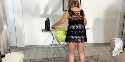 Stepson accidentally fucked stepmom in the ass